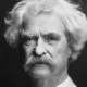 Bild på Mark Twain.